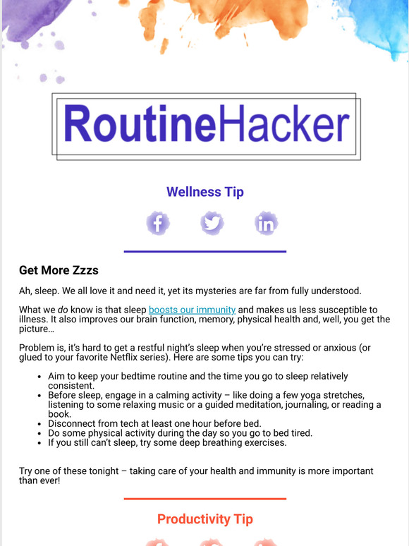 Panda Planner Deepak Chopras Routine Tips For Better Sleep Milled