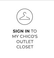Sign in to my Chico's Outlet Closet