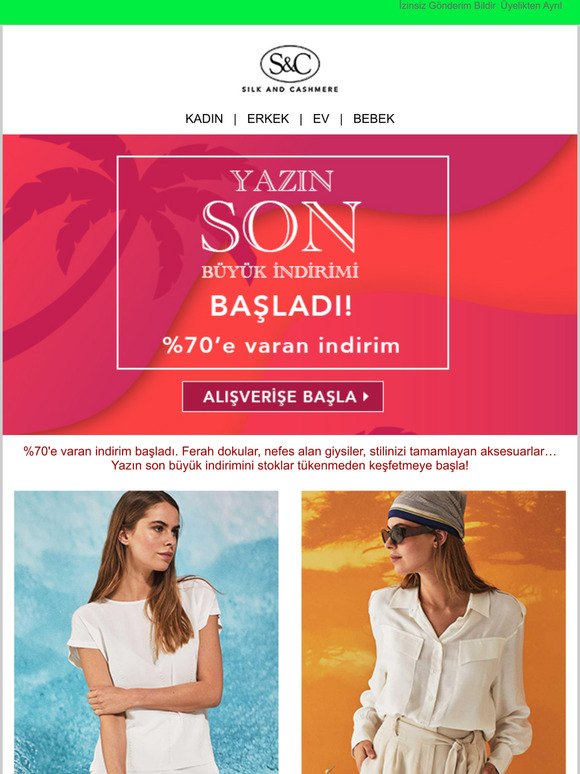 Yazn Son ndirimi Balad!