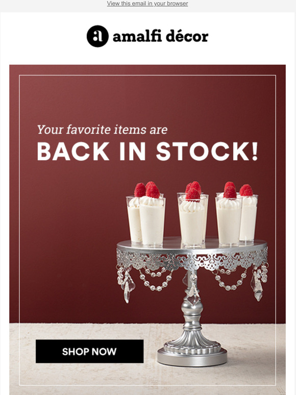 Our Bestselling Cake Stands are Back in Stock