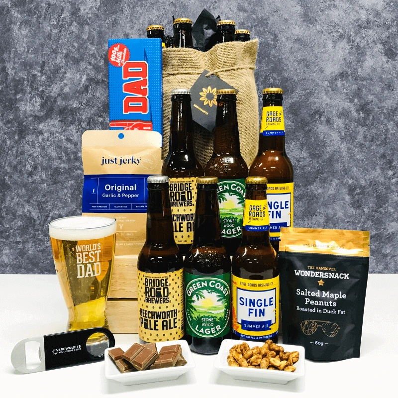 Father's Day Dozen Brews Beer Gift  Free Australia Wide Delivery -  Brewquets