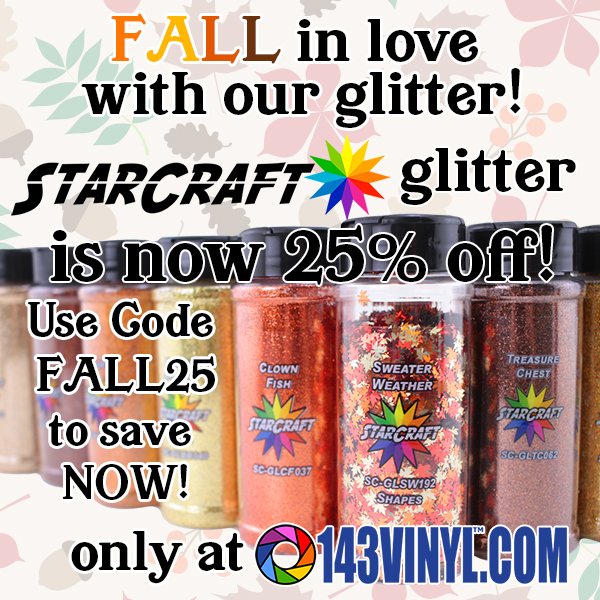 143vinyl Com Starcraft Glitter Is On Sale Now At 143vinyl Milled