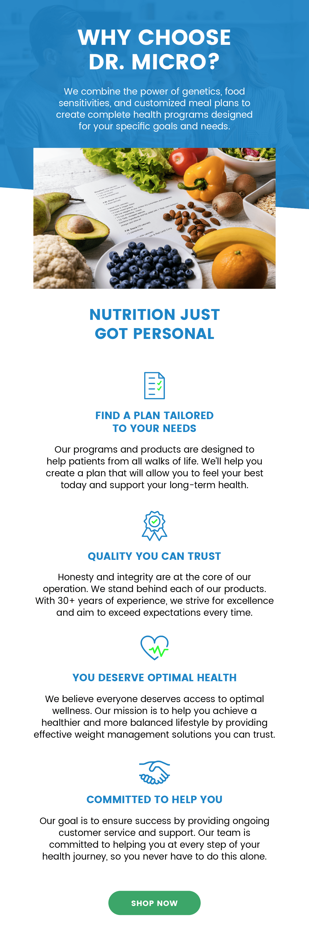 why choose dr. micro