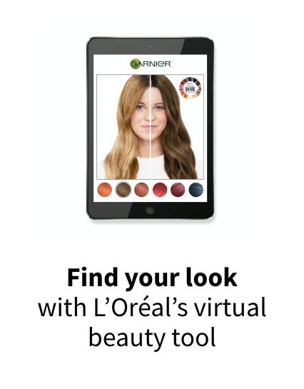 Find your look with L'Oreal's virtual beauty tool