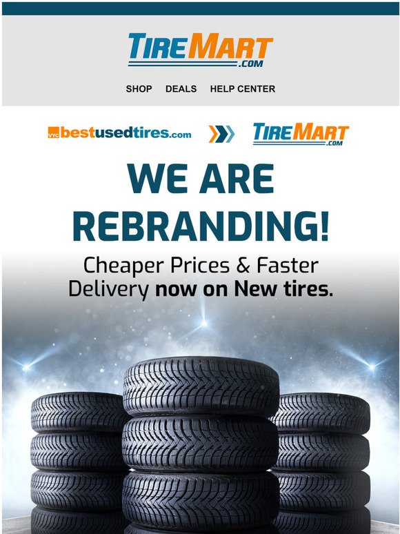 Bestusedtires.com is now TireMart.com