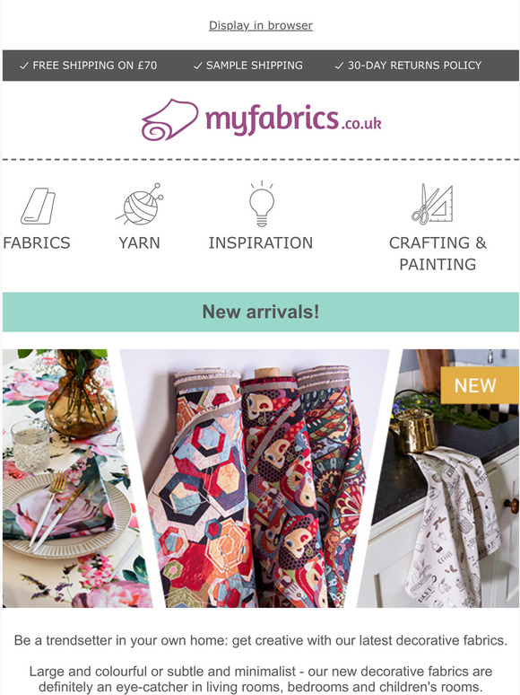 My Fabrics Discover our best outdoor fabrics Milled