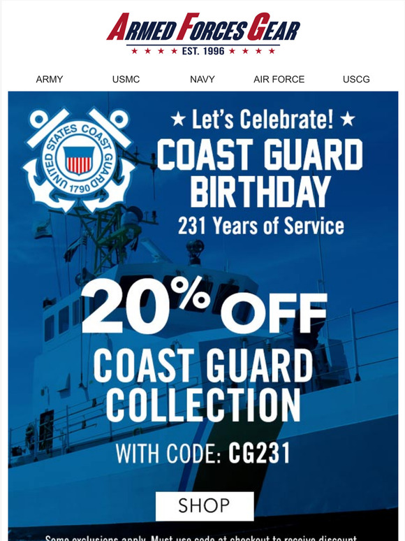 Happy Birthday Coast Guard!