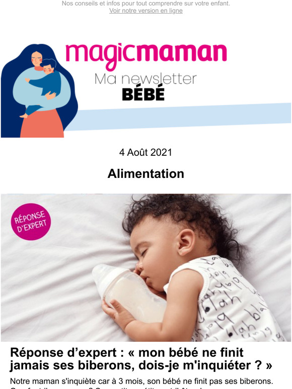 Magicmaman Mon Ne Finit Jamais Ses Biberons Dois Je M Inquiter Milled