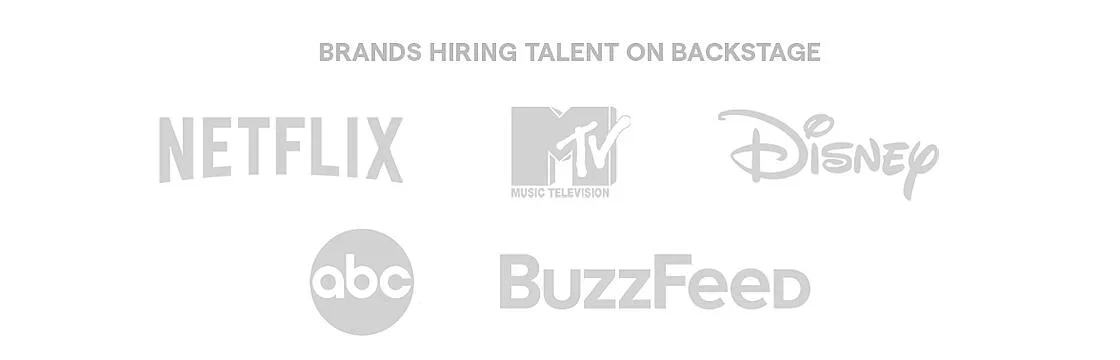 Brands hiring talent on Backstage
