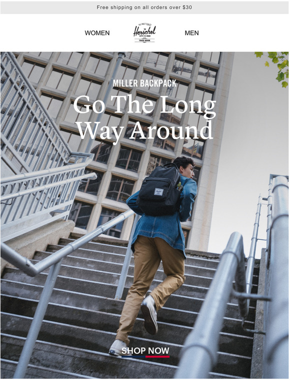 Herschel Supply Co. Our Biggest Backpack Milled