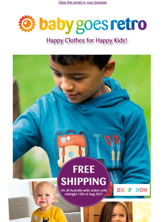 Baby Goes Retro Newsletters: Shop Discounts, and Coupon Codes