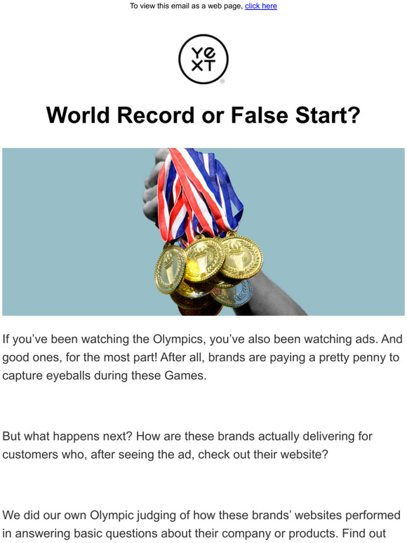 Find out what Olympics advertisers can answer online