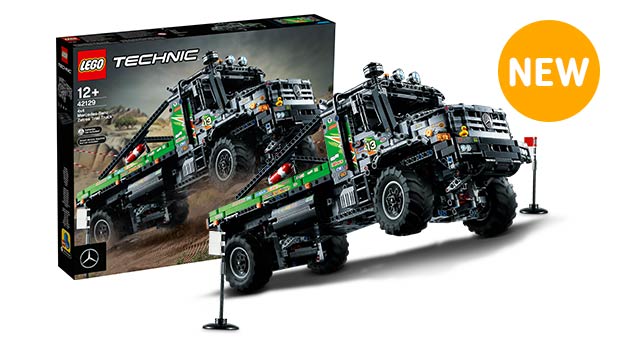 LEGO 42129 Technic 4x4 Mercedes-Benz Zetros Trial Truck Toy