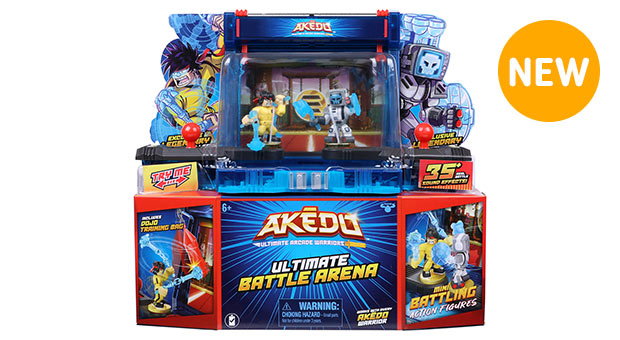 Akedo Ultimate Arcade Warriors Battle Arena - Turbo Chuck Lee Vs Screenshot