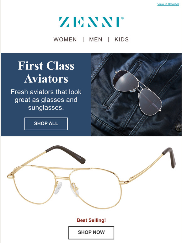 Zenni Optical We've got something that'll suit you perfectly! Trust us to bring you the most