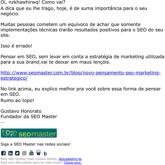 A Verdadeira Forma de Pensar em SEO