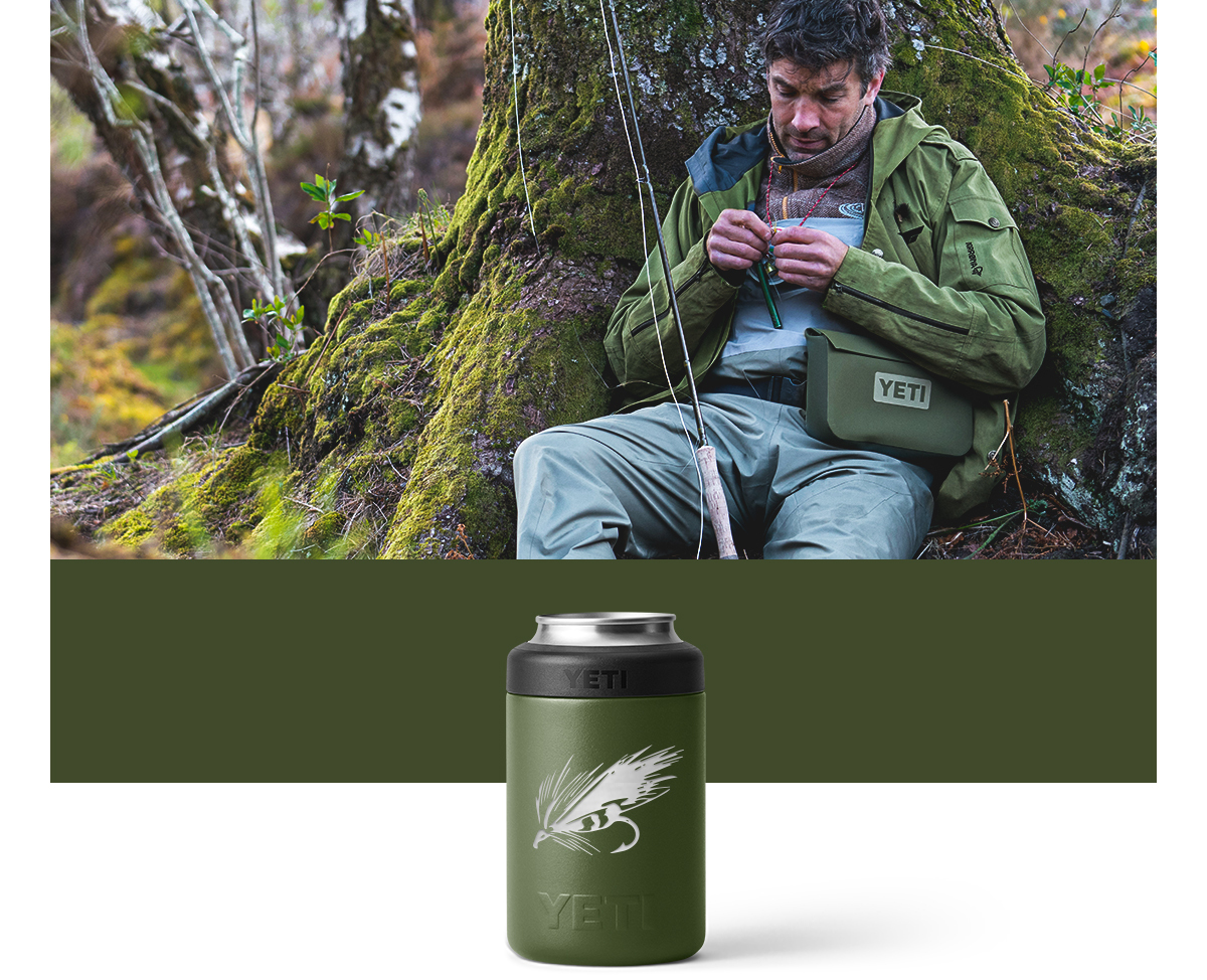 YETI - The new Highlands Olive Collection is inspired by the green hills of  Scotland and gives you every reason to load up, hike out, and stay a while.  Stock up on