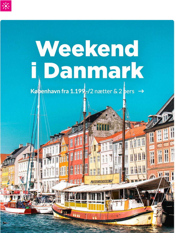 dtf travel dk weekend miniferie
