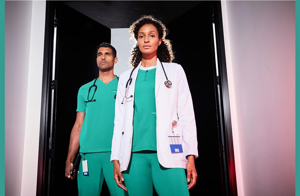 Shop Surgical Green. 