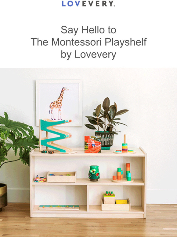 LOVEVERY Introducing The Montessori Playshelf Milled