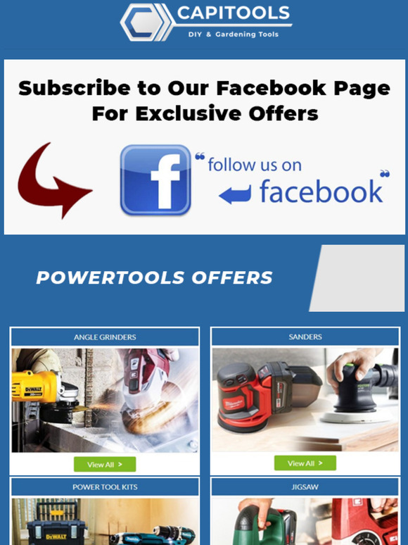 Don't Miss Exclusive Power Tools & DIY Deals! 