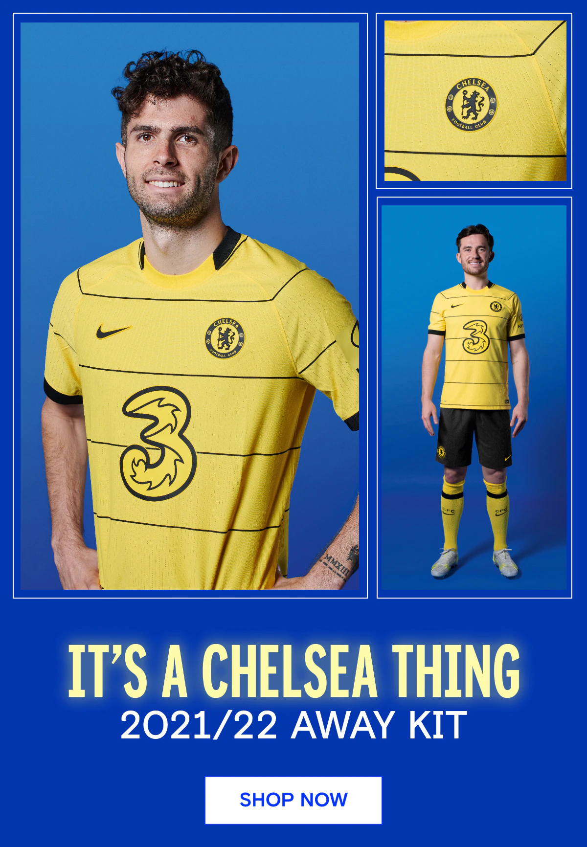 Chelsea FC 2021-22 Away Kit