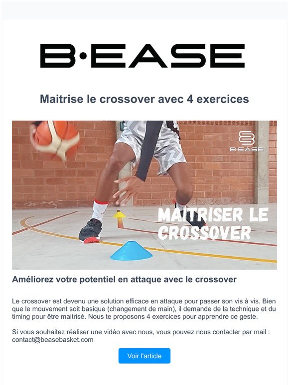 Maitrise le crossover avec 4 exercices