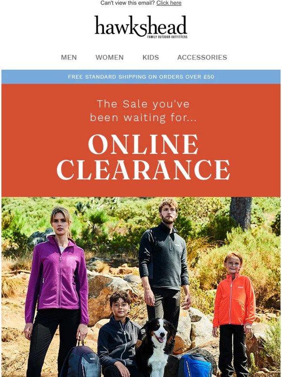 It's The Sale You've Been Waiting For! Our Online Clearance