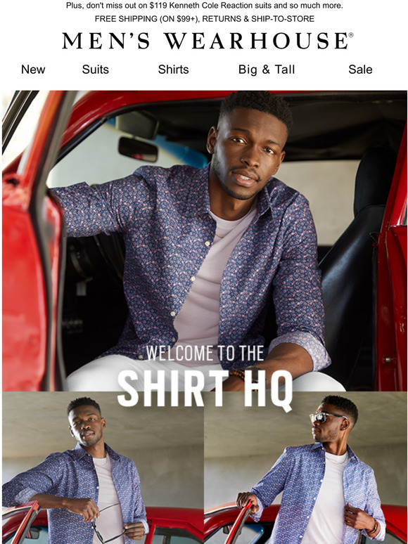 men's wearhouse sale shirts