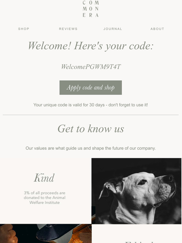 Your Discount Code