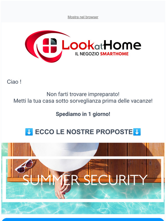 Vacanze? Casa incustodita? Hai pensato alla videosorveglianza?