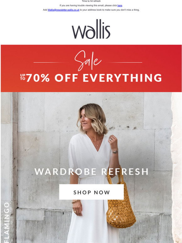 Wallis AU: SALE: Up to 70% off 
