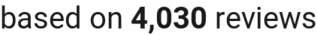 number of reviews