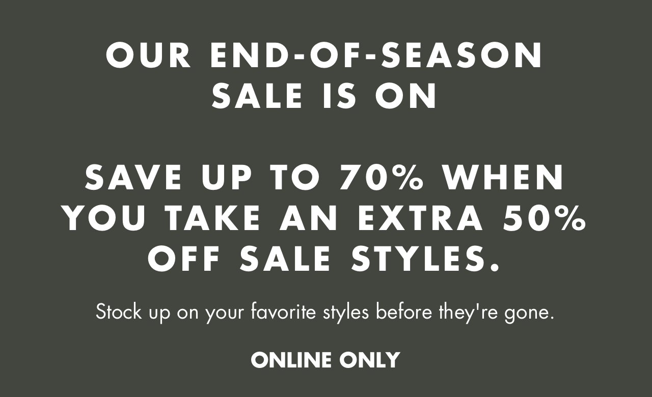 The much awaited TOMMY HILFIGER End of season sale is here. Get