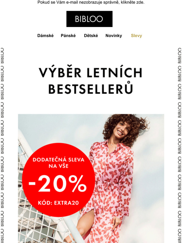 Vbr letnch bestseller s dodatenou slevou -20 %