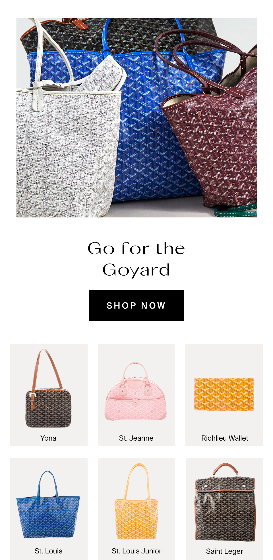 realreal goyard