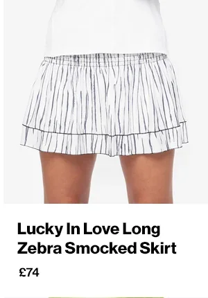 Lucky-In-Love-Long-Zebra-Smocked-Skirt-White-Womens-Clothing