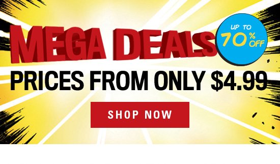 Mega deals rubber stamp Royalty Free Vector Image