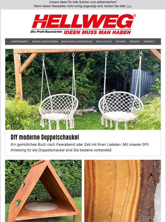 Hellweg - Die Profi-Baumärkte: DIY Im Eigenen Garten! | Milled