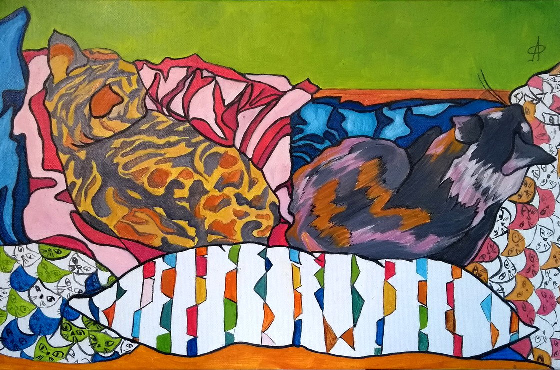 AN ARTIST’S BEST FRIEND: Feline Fascinations | Browse the Collection