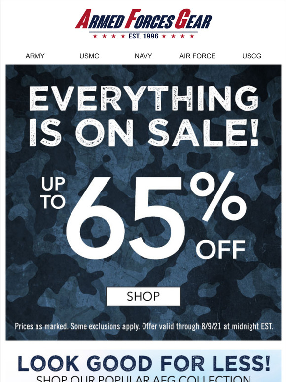 3 Day Sale - Up to 65% off Everything!