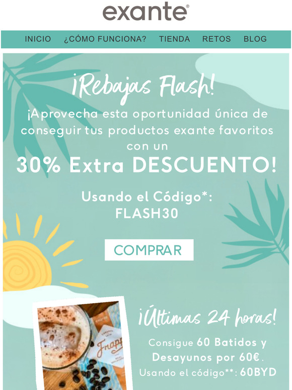 REBAJAS FLASH! 30% Descuento