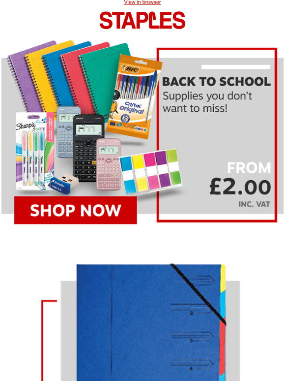 Staples: Back to school supplies you don't want to miss! | Milled