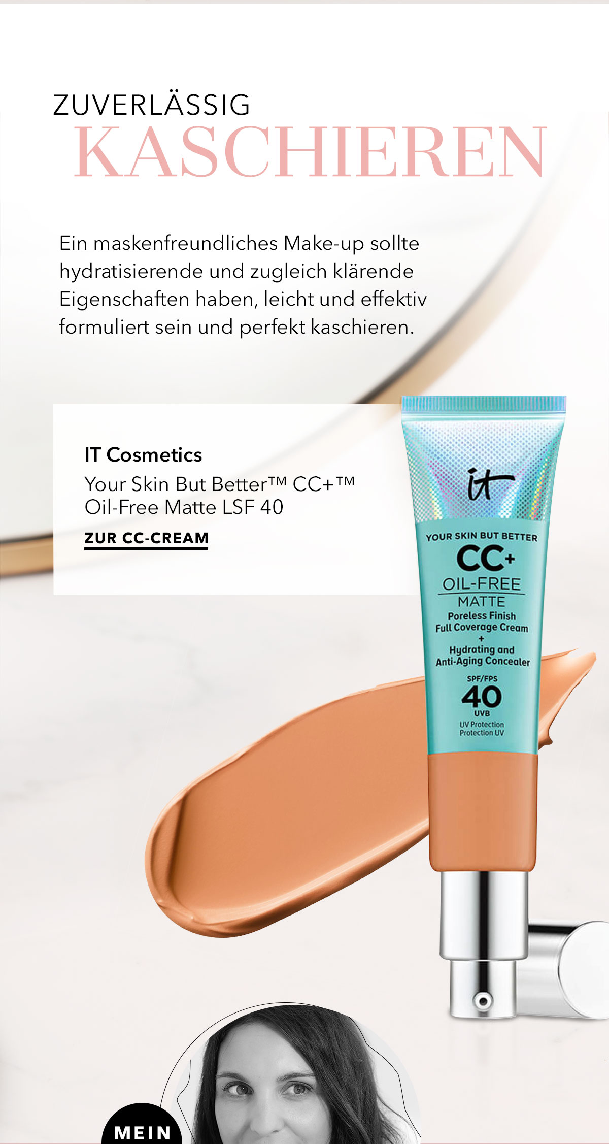 IT COSMETICS Your Skin But Better™ CC+™ Oil-Free Matte LSF 40 