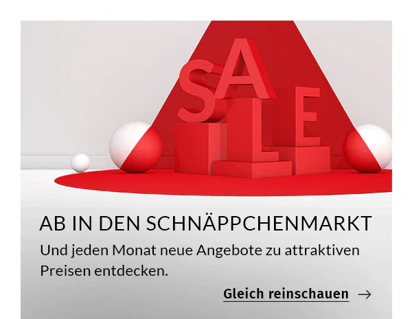 Ab in den Schnäppchenmarkt