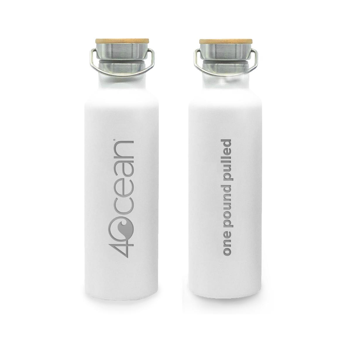 4ocean Reusable Bottle - White