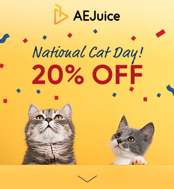 Cat Day Sale 20% off 