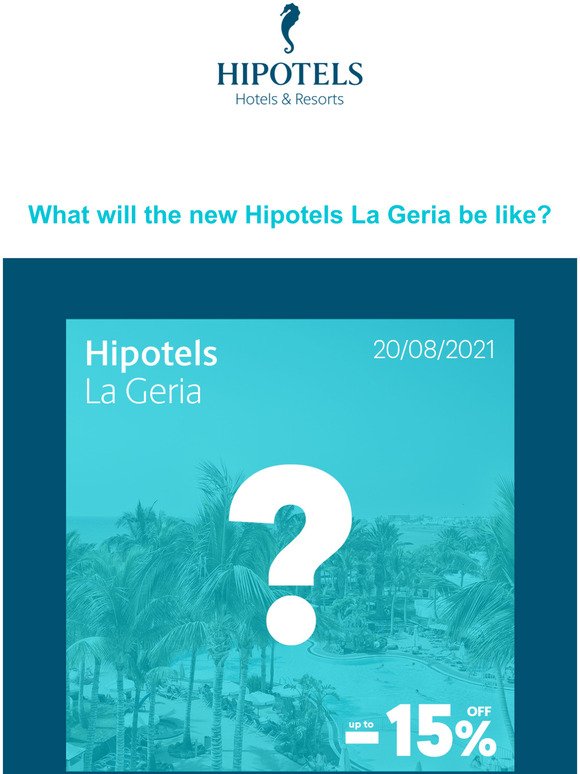 What will the new Hipotels La Geria be like? 