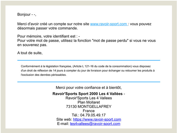 Bienvenue sur www.ravoir-sport.com