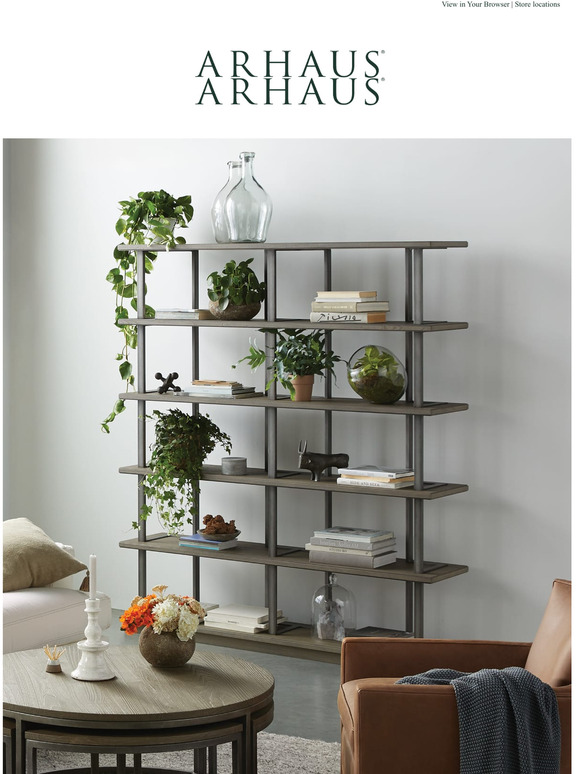 Arhaus: Storage, Beyond the Book | Milled